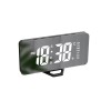 Student Digital Mirror Seat Children Intelligent Electronic Voice Control Desktop Clock Plug-in