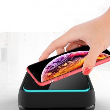 Wireless charging music box player Desktop Wireless charger bracket