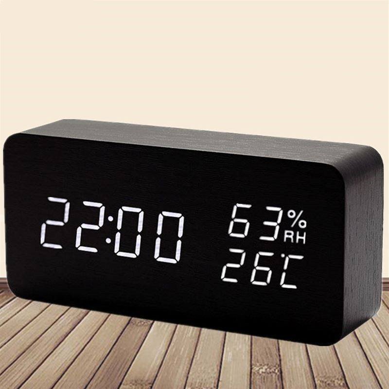 Living Room Bedside Electronic Luminous Large-Screen Digital Clock Ornaments