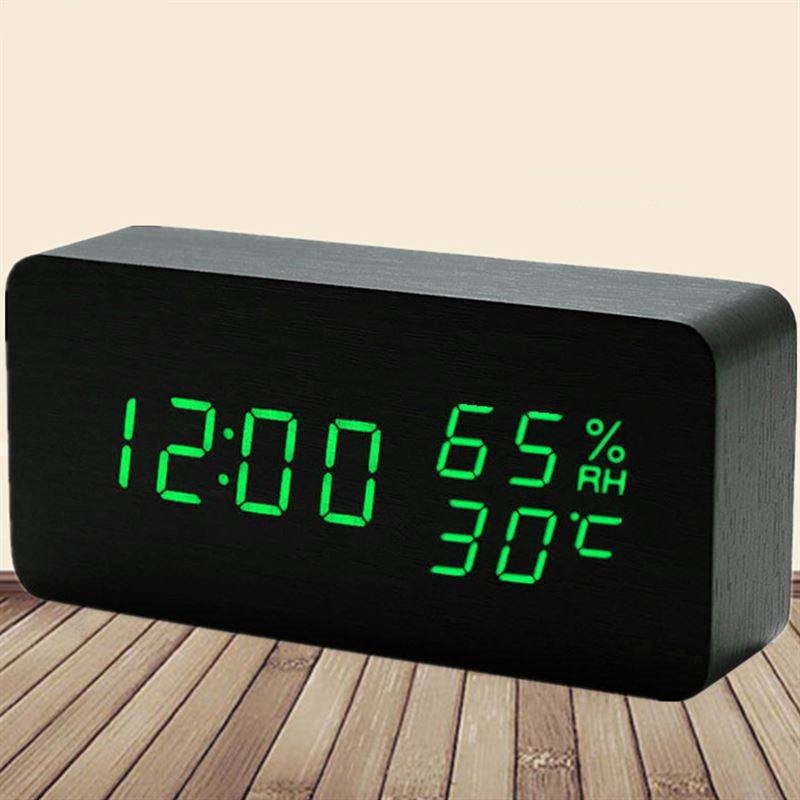 Living Room Bedside Electronic Luminous Large-Screen Digital Clock Ornaments