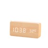 Alarm Clock LED Wooden Watch Table Digital Despertador Electronic Desktop Clocks