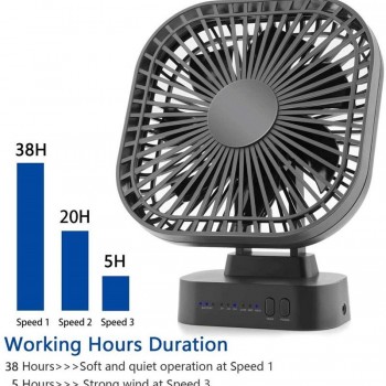 USB Charging Portable Silent Desktop Fan