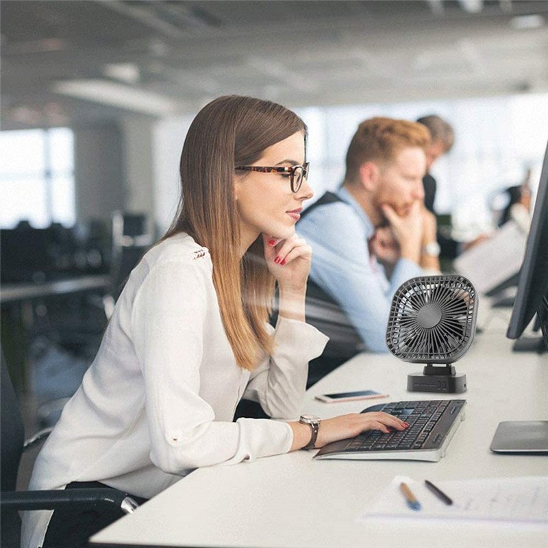 USB Charging Portable Silent Desktop Fan