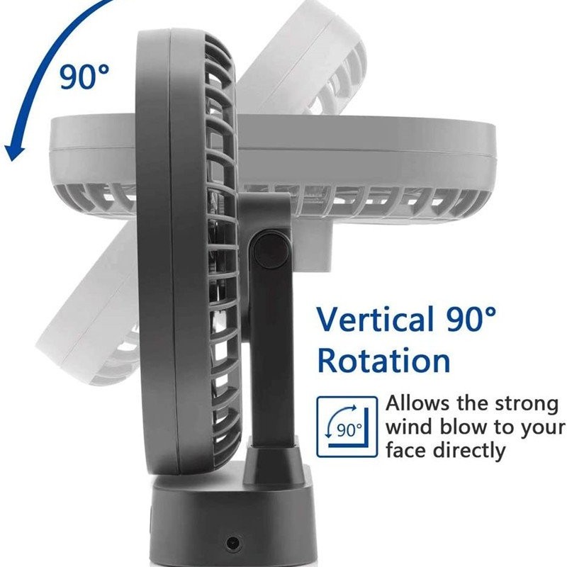 USB Charging Portable Silent Desktop Fan