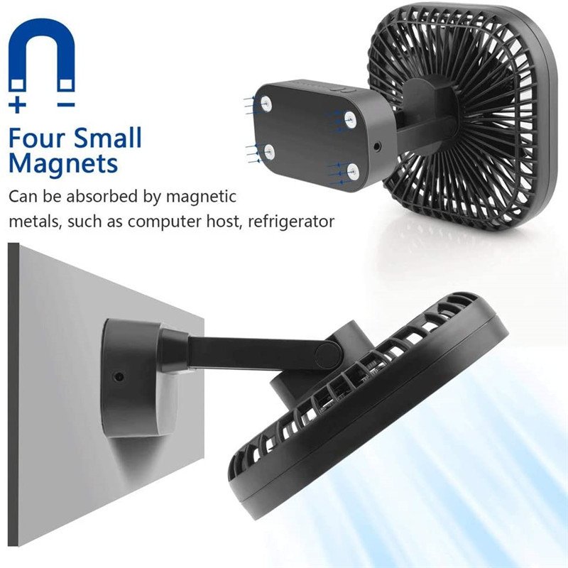 USB Charging Portable Silent Desktop Fan