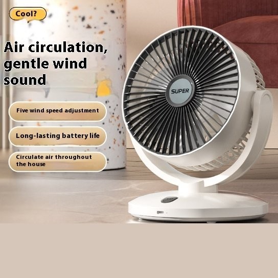 Desktop Circulation Silent Air Circulation Turbine Desktop USB Electric Fan