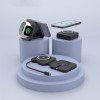 Three-in-one Wireless Charger Electrical Magnetic Wireless Charger Folding With Flexible Wire