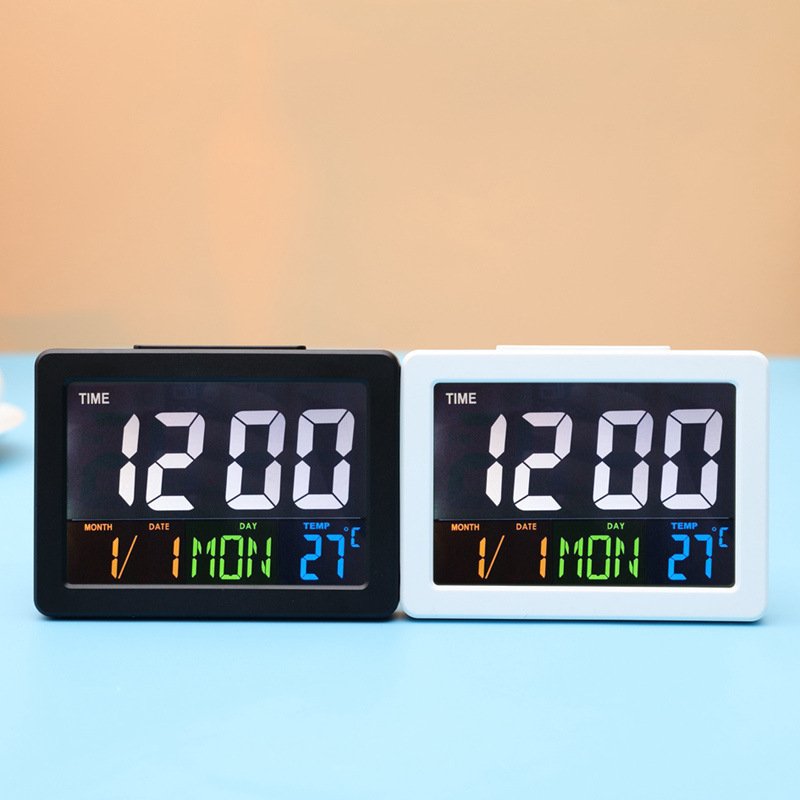 Electronic Clock Desk Clock Students With Temperature Alarm Clock