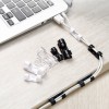 Data Cable Storage Buckle Cable Organizer Wall Sticker