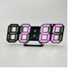 3D LED Wall Digital Clock
