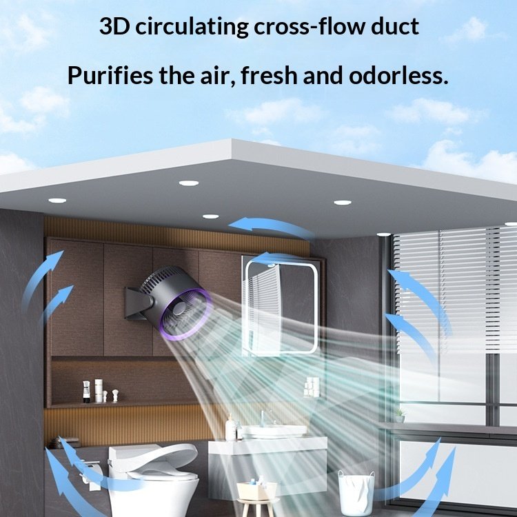 Air Convection Circulating Fan For Desktop, Home And Office Use, Silent