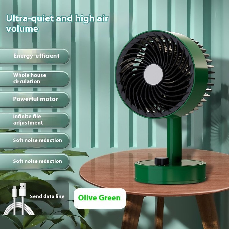 Small Fan Office Desktop Creative Usb Charging Fan