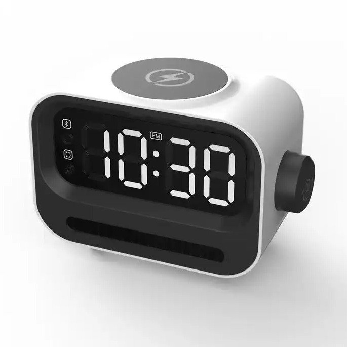 Atmosphere Light Digital Clock Alarm Clock Speaker Three-in-one