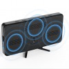 Student Digital Mirror Seat Children Intelligent Electronic Voice Control Desktop Clock Plug-in