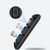 Desktop charging magnetic data cable organizer