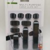 Multi Hole Self Adhesive Cable Clamping Desktop Organizer