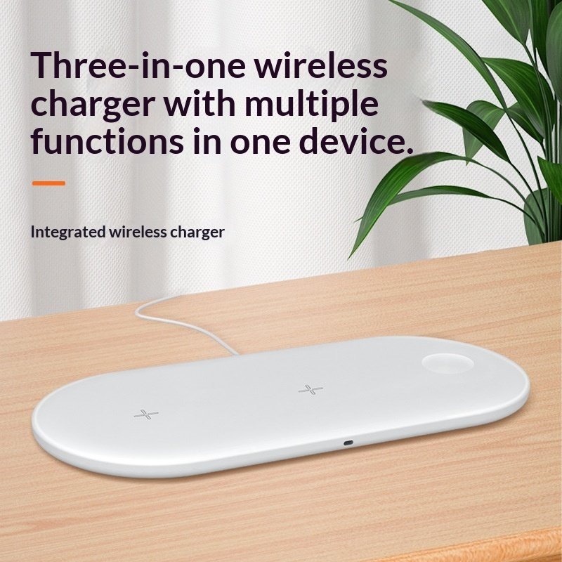 Desktop 3-in-1 Wireless Charger