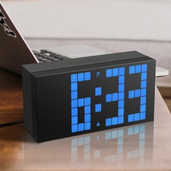 LED fashion digital silent luminous electronic alarm clock