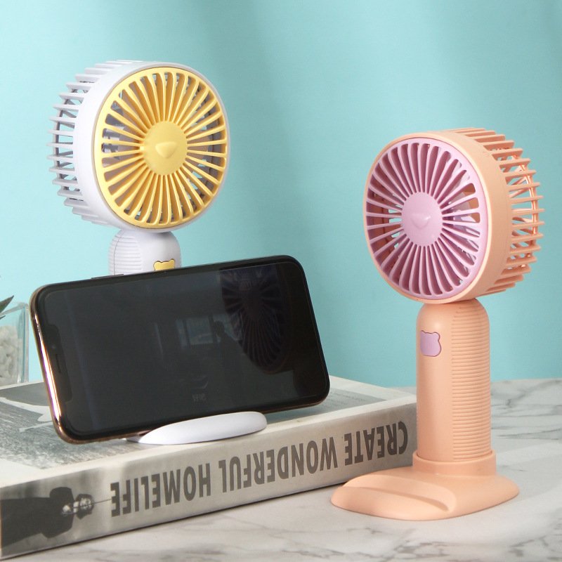 Stand Handheld Fan Usb Charging Mini Little Fan Desktop Small Fan