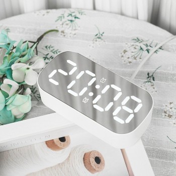 Minimalist Ins Style LED Digital Desktop Alarm Clock