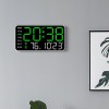Simple Digital Clock Display Living Room