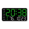 Simple Digital Clock Display Living Room
