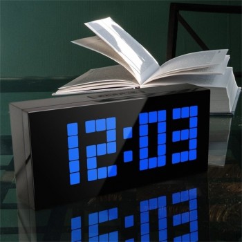 LED fashion digital silent luminous electronic alarm clock