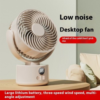 Camping Fan Outdoor Desktop Circulating Strong Wind
