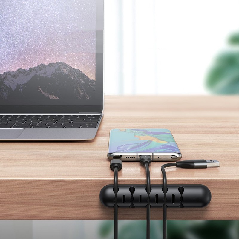 Desktop Charging Data Cable Organizer Silicone