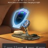 Folding Magnetic Wireless Charger Charger Desktop Bracket