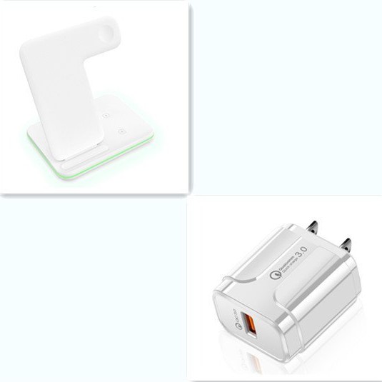 Compatible With Three-in-one Bracket Wireless Charger Mobile Phone Wireless Charger