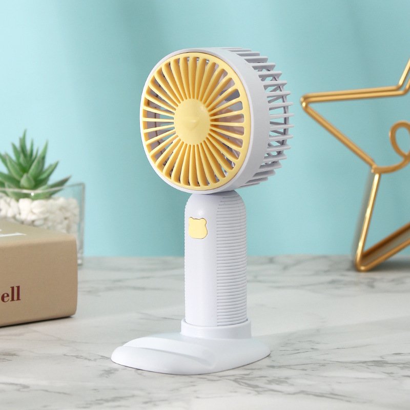 Stand Handheld Fan Usb Charging Mini Little Fan Desktop Small Fan