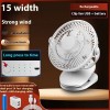 Silent Wind USB Office And Dormitory Mini Clip Fan Desktop Floor