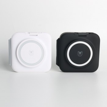 Three-in-one Wireless Charger Electrical Magnetic Wireless Charger Folding With Flexible Wire