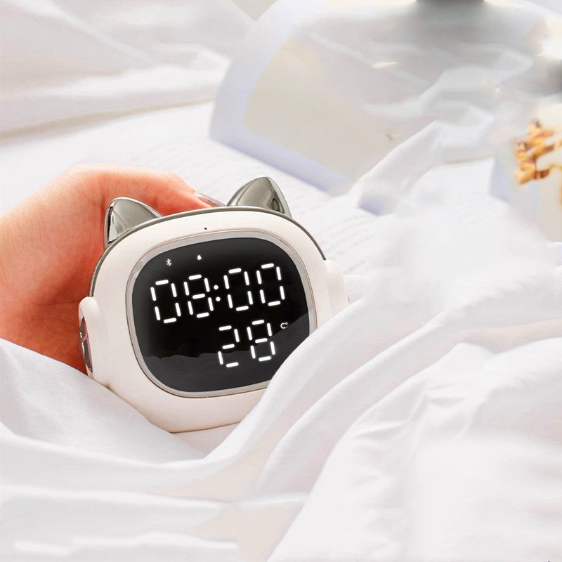 Household Minimalist Mini Cartoon LED Digital Clock