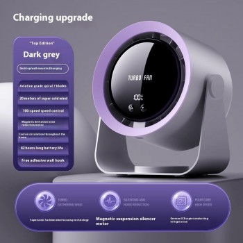 Shaking Head Desktop Small Fan Mute Office Desk Usb Charging