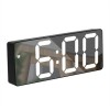 Led Digital Clock Voice Control Snooze Time Temperature Display