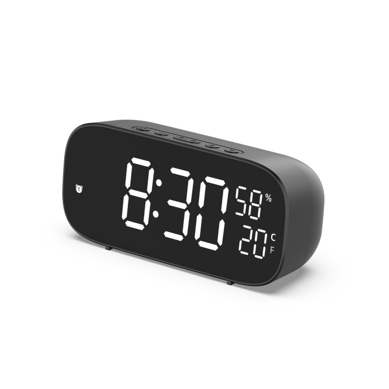 New Multi-functional Electronic Digital Alarm Clock Plug-in Dual-use Voice Control