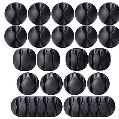 Self-adhesive Data Cable Protector Desktop Cable Organizer