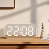 Minimalist Ins Style LED Digital Desktop Alarm Clock