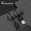 Smart Cable Holder Silicone Flexible Cable Winder Wire Organizer Holder Cord Management Clip For USB Earphone Network Cable