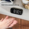 New Multi-functional Electronic Digital Alarm Clock Plug-in Dual-use Voice Control