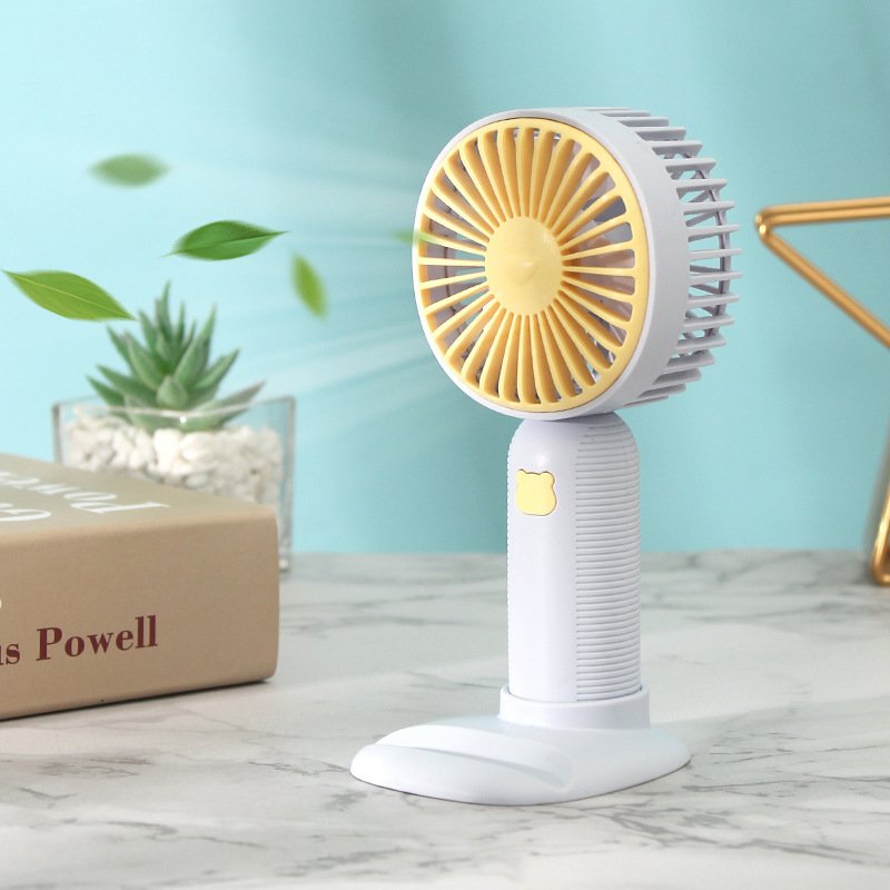 Stand Handheld Fan Usb Charging Mini Little Fan Desktop Small Fan