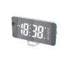 Student Digital Mirror Seat Children Intelligent Electronic Voice Control Desktop Clock Plug-in